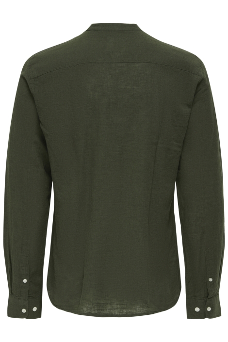 Only & Sons onscaiden life ls solid linen mao n